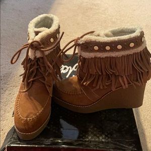 Sam Edelman Wedge Boots